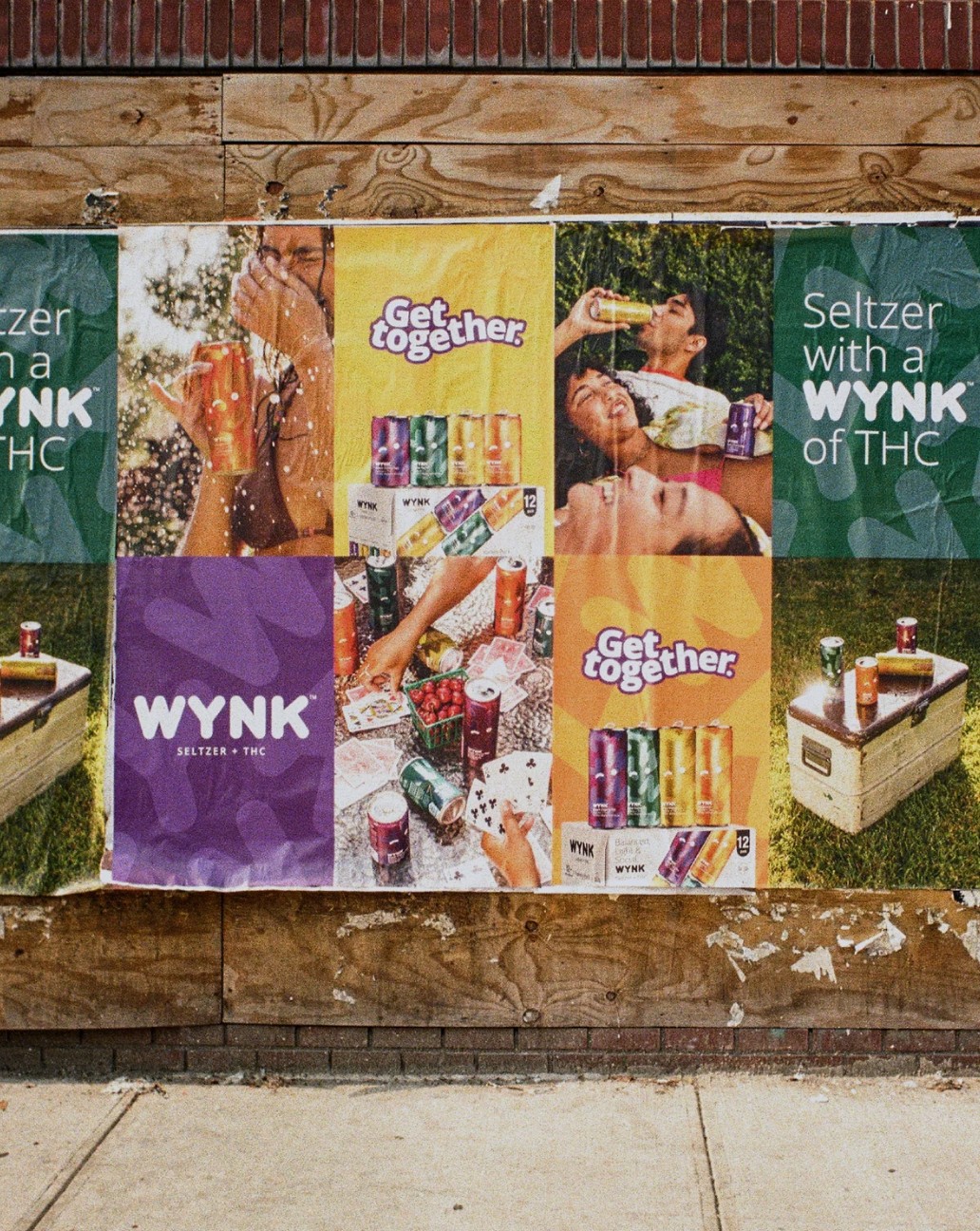 WYNK wheatpaste campaign